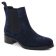 boots élastiquées bleu mode femme automne hiver vue 1
