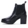 boots élastiquées noir mode femme automne hiver 2023 vue 3