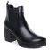 boots élastiquées noir mode femme automne hiver 2023 vue 1