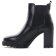 boots élastiquées noir mode femme automne hiver 2023 vue 3