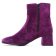 bottines violet mode femme automne hiver vue 3