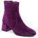 bottines violet mode femme automne hiver vue 1