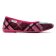 chaussons rose mode femme automne hiver vue 2