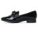 mocassins confort noir vernis mode femme automne hiver vue 3