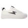 tennis blanc noir mode femme automne hiver vue 2