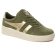 Tennis plateforme vert mode femme automne hiver vue 1