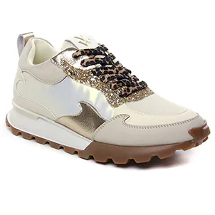 Chaussures femme hiver 2024 - baskets mode Vanessa Wu beige