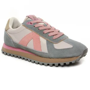 Asfvlt Gate Grey Tan Pink : chaussures dans la même tendance femme (baskets-mode bleu gris jaune) et disponibles à la vente en ligne 