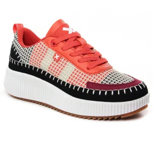 baskets-mode orange multi même style de chaussures en ligne pour femmes que les  Marco Tozzi