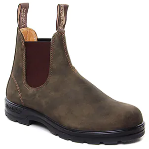 boots-chelsea marron même style de chaussures en ligne pour femmes que les  Blundstone