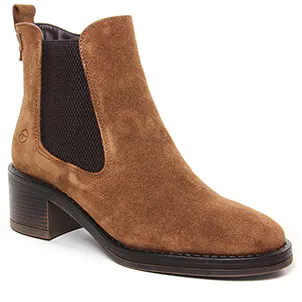 boots-chelsea marron même style de chaussures en ligne pour femmes que les  Scarlatine