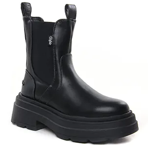 boots-chelsea noir même style de chaussures en ligne pour femmes que les  Buffalo