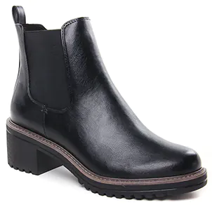 boots-chelsea noir même style de chaussures en ligne pour femmes que les  Marco Tozzi