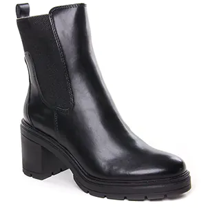 boots-chelsea noir même style de chaussures en ligne pour femmes que les  Marco Tozzi