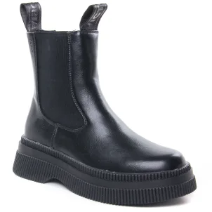 boots-chelsea noir même style de chaussures en ligne pour femmes que les  Victoria