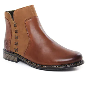 boots marron même style de chaussures en ligne pour femmes que les  Scarlatine