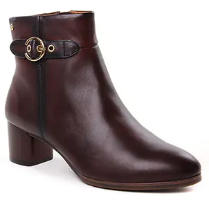 boots-talon marron même style de chaussures en ligne pour femmes que les  Fugitive