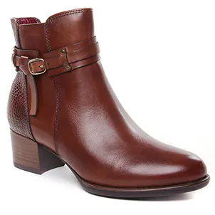 boots-jodhpur marron même style de chaussures en ligne pour femmes que les  Tamaris