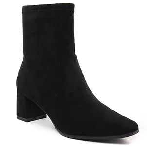 boots-talon noir même style de chaussures en ligne pour femmes que les  Caprice