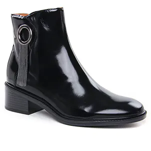 boots-talon noir même style de chaussures en ligne pour femmes que les  Scarlatine