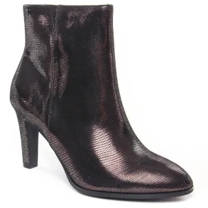 boots-talon violet strass même style de chaussures en ligne pour femmes que les  Marco Tozzi