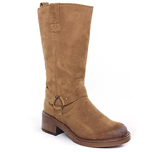 bottes marron clair même style de chaussures en ligne pour femmes que les  Tamaris