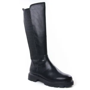 bottes-stretch noir même style de chaussures en ligne pour femmes que les  Scarlatine