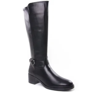 bottes-talon noir même style de chaussures en ligne pour femmes que les  Scarlatine