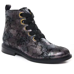 bottines-a-lacets noir même style de chaussures en ligne pour femmes que les  Fugitive