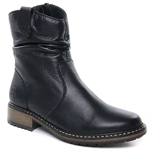 boots-confort noir même style de chaussures en ligne pour femmes que les  Rieker