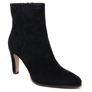 bottines-talon noir même style de chaussures en ligne pour femmes que les  Émilie Karston