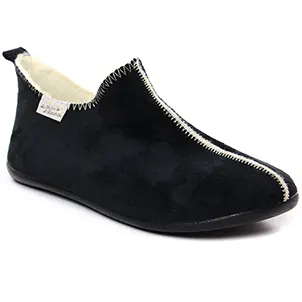 chaussons noir même style de chaussures en ligne pour femmes que les  Maison De L'espadrille