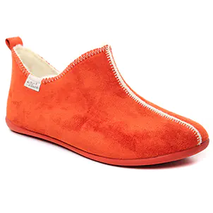 chaussons orange même style de chaussures en ligne pour femmes que les  Maison De L'espadrille