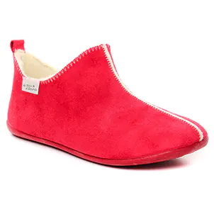 chaussons rouge même style de chaussures en ligne pour femmes que les  Maison De L'espadrille