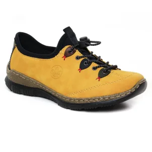 chaussures-confort jaune même style de chaussures en ligne pour femmes que les  Rieker