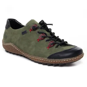 Rieker L7561-54 Noir Liane : chaussures dans la même tendance femme (chaussures-confort vert kaki) et disponibles à la vente en ligne 