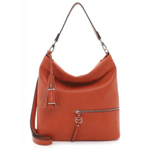 Chaussures femme hiver 2024 - sac à main tamaris rouge orange