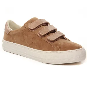 Chaussures femme hiver 2024 - tennis No Name marron bronze