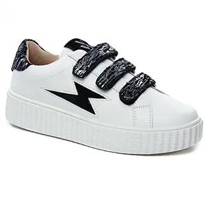 Vanessa Wu Bk2445 Noir : chaussures dans la même tendance femme (tennis-plateforme blanc noir) et disponibles à la vente en ligne 