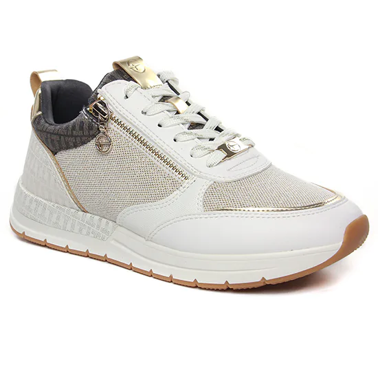 Tennis Et Baskets Mode Tamaris 23732 Ivory Comb, vue principale de la chaussure femme