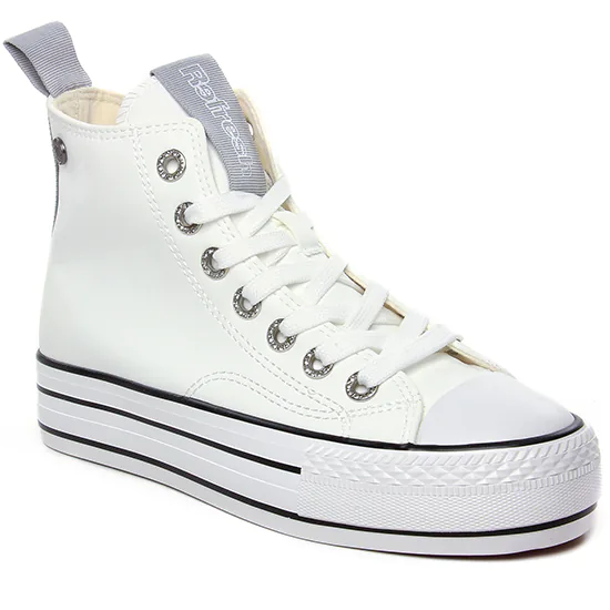 Tennis Et Baskets Mode Refresh 172201 White, vue principale de la chaussure femme