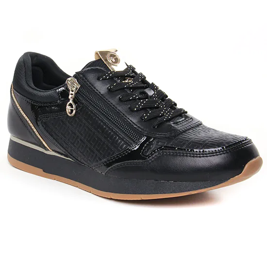 Tennis Et Baskets Mode Tamaris 23603 Black Comb, vue principale de la chaussure femme