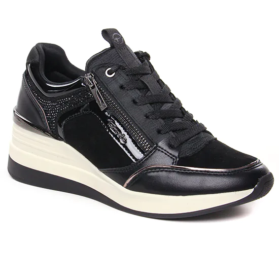 Tennis Et Baskets Mode Tamaris 23703 Black, vue principale de la chaussure femme