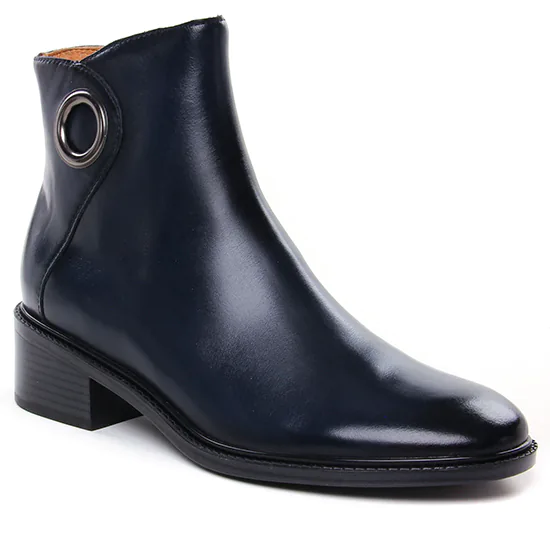 Bottines Et Boots Mamzelle Jeton Navy, vue principale de la chaussure femme