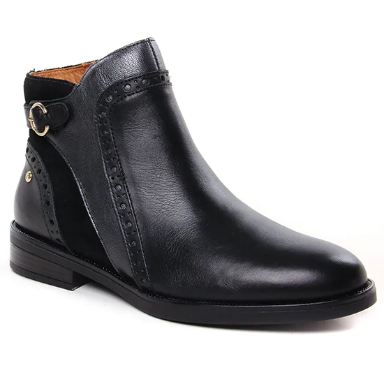 Bottines Et Boots Pikolinos W3C-8553C1 Black, vue principale de la chaussure femme