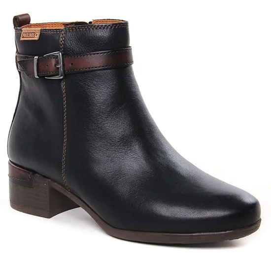 Bottines Et Boots Pikolinos Malaga W6W-8622C1 Black, vue principale de la chaussure femme