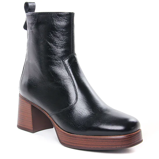 Bottines Et Boots Dorking D9157-Al Noir, vue principale de la chaussure femme