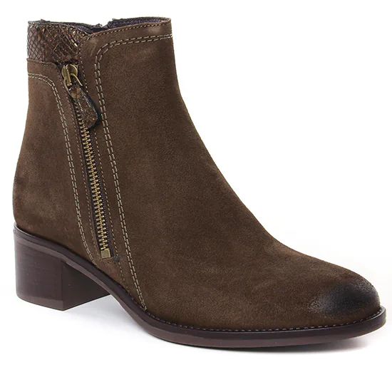 Bottines Et Boots Scarlatine Co99889 Mustang Noce, vue principale de la chaussure femme