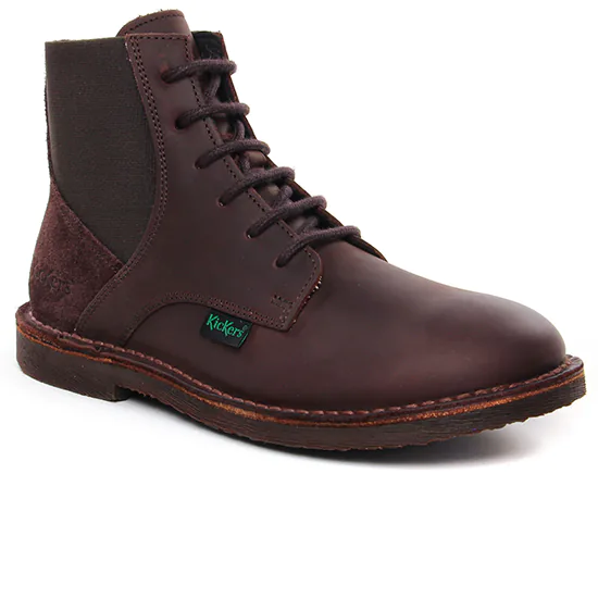 Bottines kickers femme marron best sale