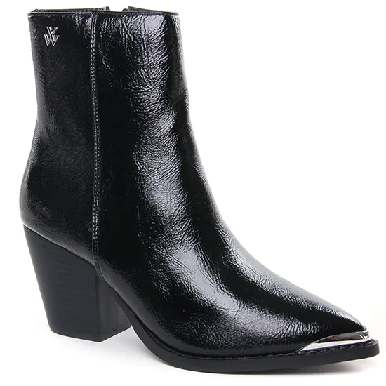 Bottines Et Boots Vanessa Wu Amandine Bt2719 Noir, vue principale de la chaussure femme